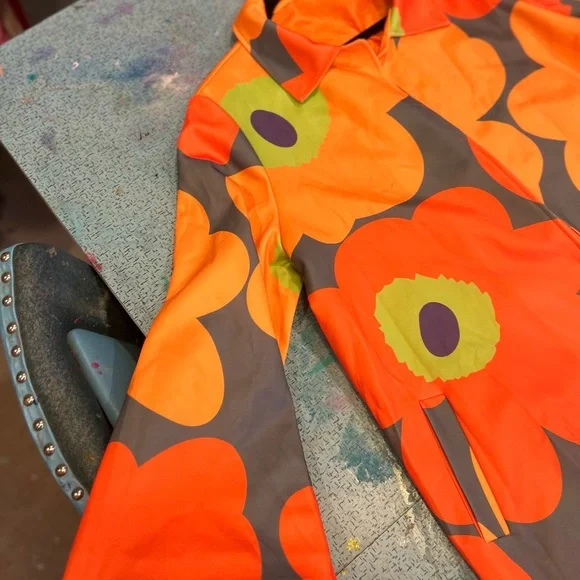 Warhol Inspired Flower Printed Jacket - Picture 8 of 14
